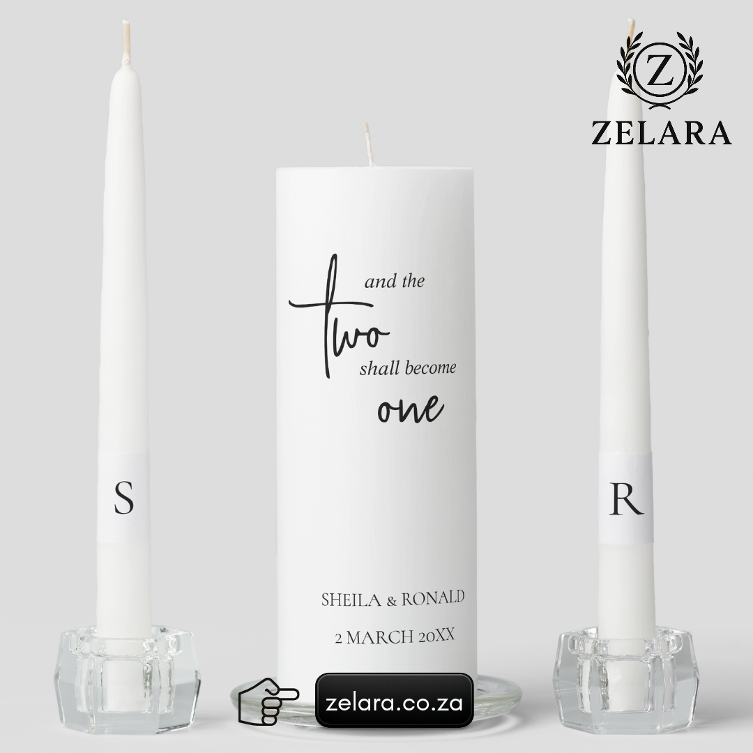 Personalised Candles for Birth | Christening| Wedding | Memorial